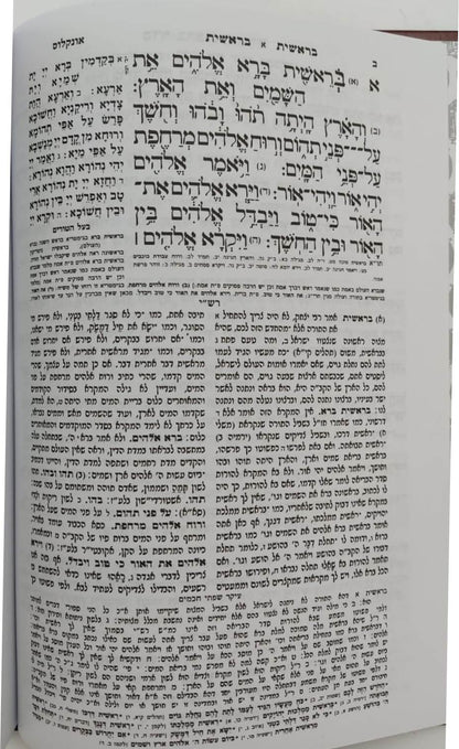 חמשה חומשי תורה - חומש סט ה' כרכים (עם פירוש המהר"ם ובתוספת איורים) / הוצאת בלום