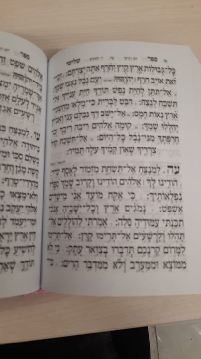 סידור עבודת השם לבת ישראל עם תהילים פורמט בינוני ורוד