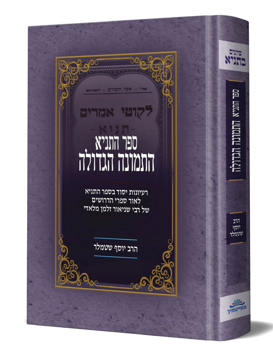 התמונה הגדולה - רעיונות יסוד בספר התניא / הרב יוסף שטמלר