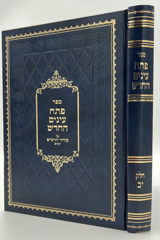 פתח עיניים החדש - על סידור הרש"ש זיע"א כרך יב' / רבי שריה דבליצקי זצ"ל