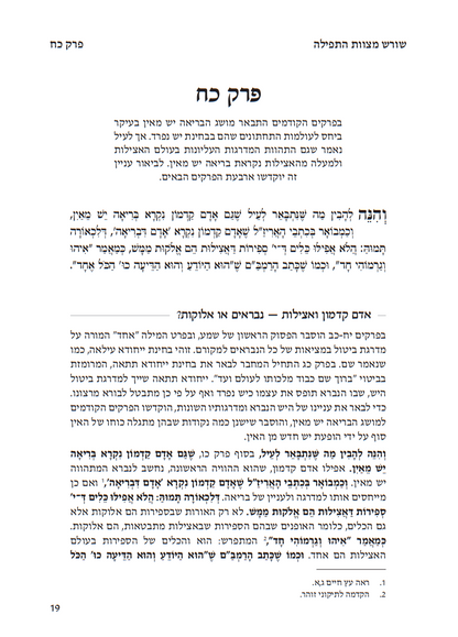 שורש מצוות התפילה ב