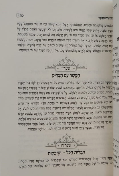 שערי הבעל שם טוב - פורמט קטן כריכה רכה / הרב מיכה אפרים היימן
