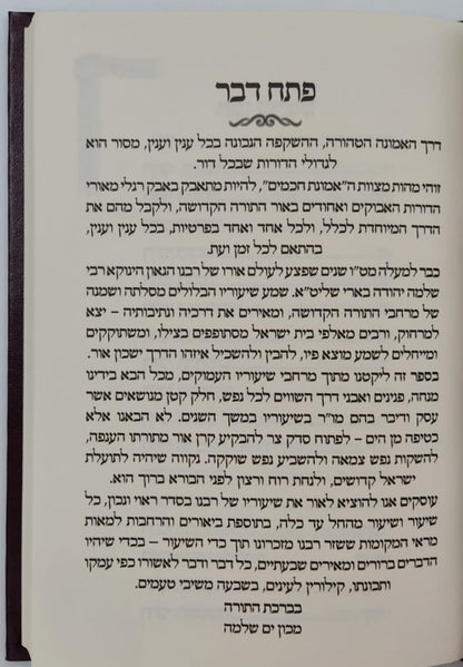 דרך עץ החיים - יסודות ואבני דרך מתורת הגאון הינוקא / רבינו שלמה יהודה בארי שליט"א