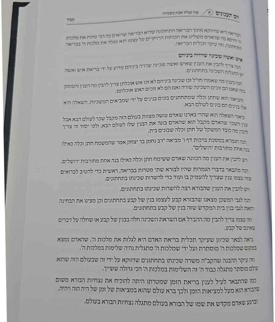 יום תענוגים - פרקי התבוננות במהות יום השבת / הרב יצחק קרמר