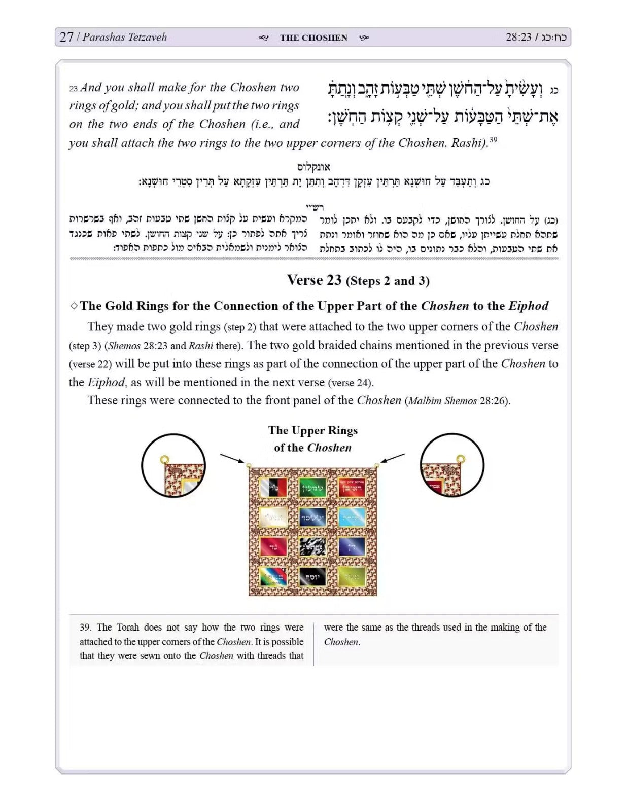 The Bigdei Kehunah Illuminated / Rabbi Dovid Meyers - בגדי כהונה (אנגלית)