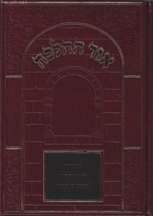 אור ההלכה טהרת המשפחה ושלום בית / הרב דוד כהן שליט"א