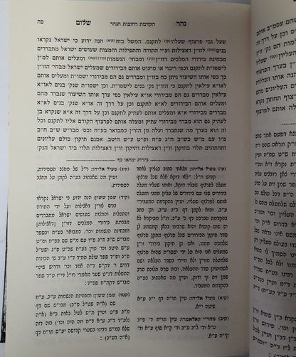 נהר שלום והקדמת רחובות הנהר