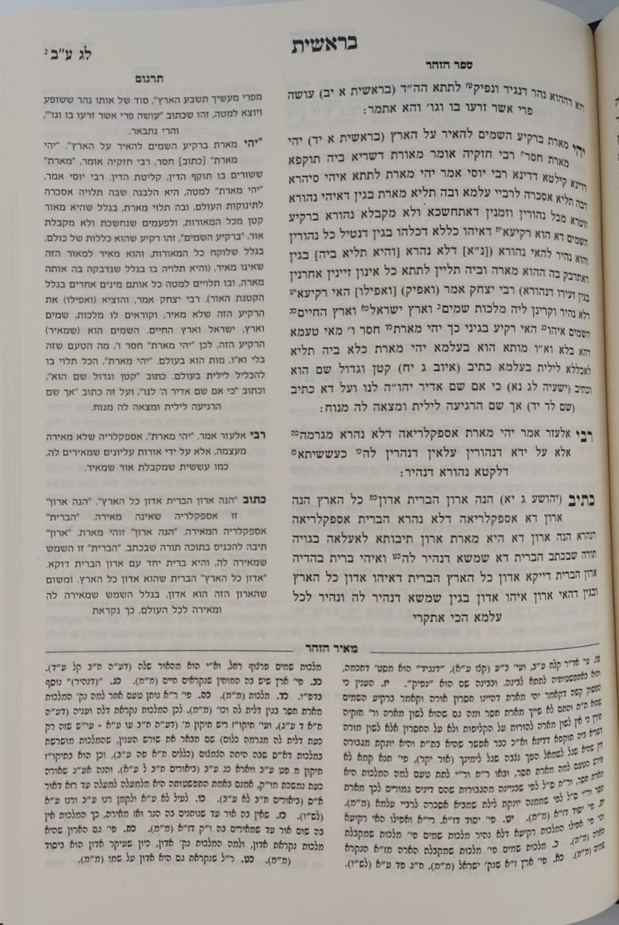 זוהר על התורה - מאיר הזוהר ו' כרכים / הרב יהושע ליפשיץ שליט"א