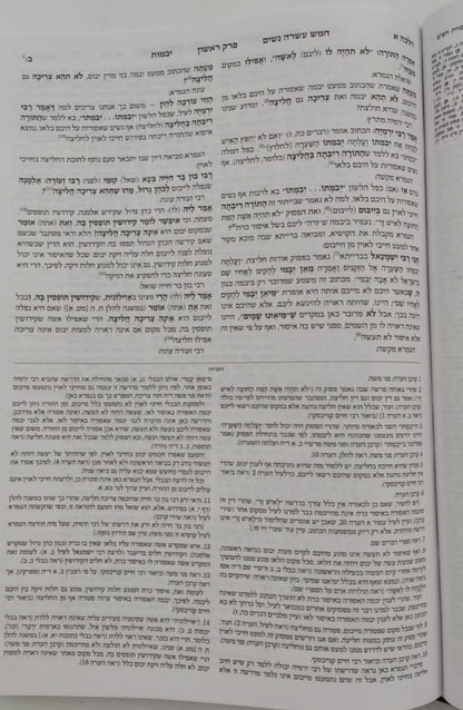 תלמוד ירושלמי שוטנשטיין - יבמות ב' / פורמט בינוני - פנינים