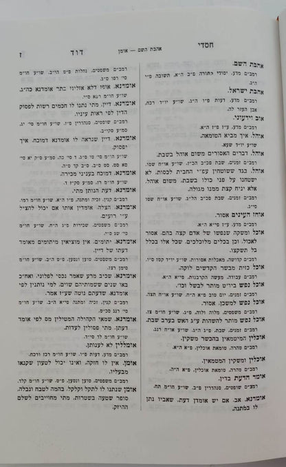 אנציקלופדיה הלכתית - חסדי דוד / על הרמב"ם והשו"ע