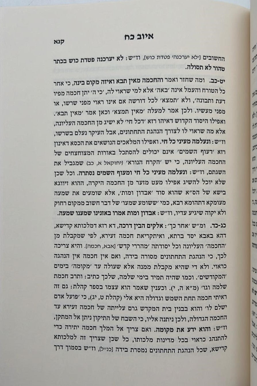 כתבי רמ"ד וואלי - איוב תנינא