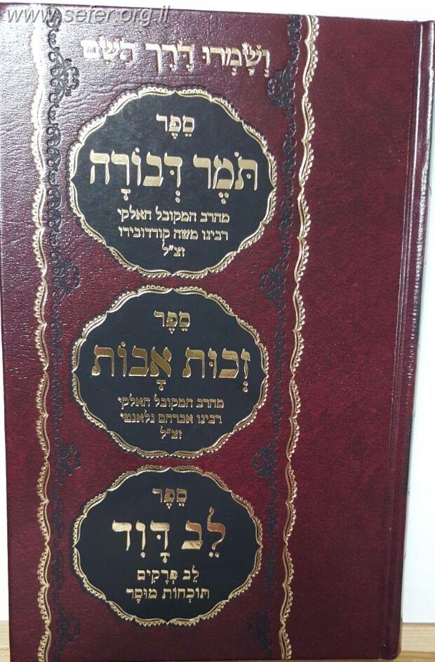 תומר דבורה - זכות אבות - לב דוד בכרך אחד