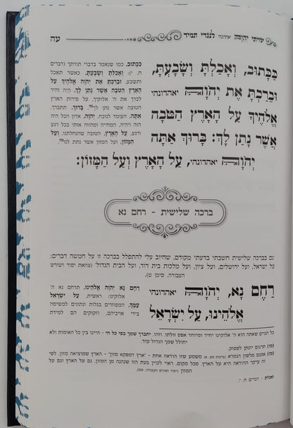 ברכת המזון וברכות הנהנין - טיב הברכה • טיב הפנינים / הרב גמליאל הכהן רבינוביץ