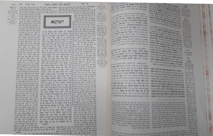 תלמוד ירושלמי מבואר פורמט גדול כא' כרכים / מכון המאור