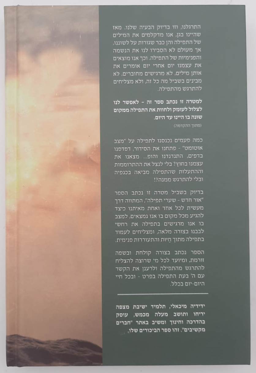 אור חדש - שערי תפילה / ידידיה מיכאלי