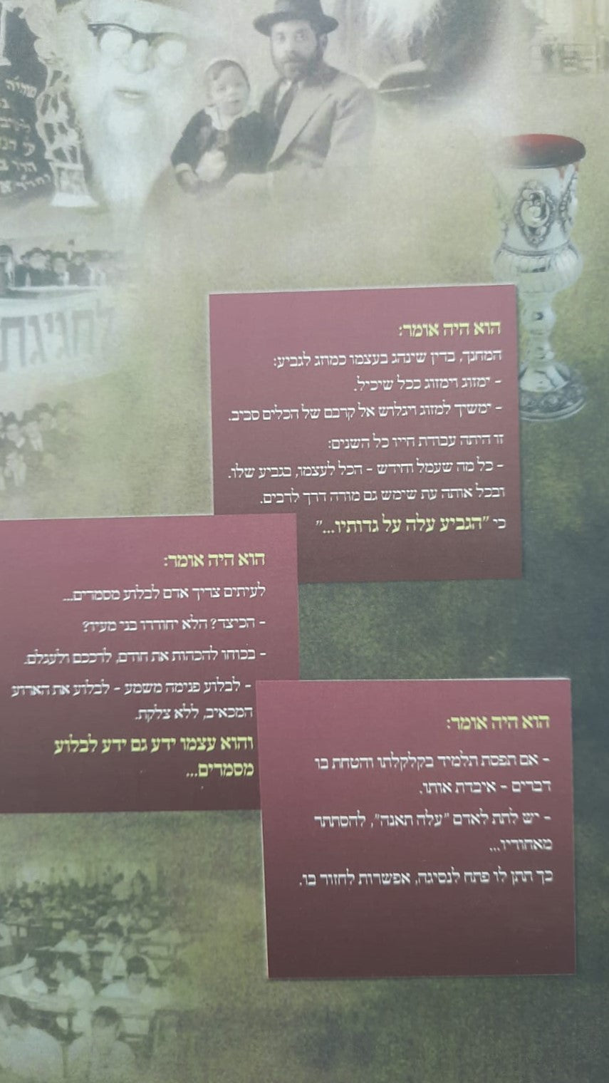 המשגיח ר' מאיר - הגביע שעלה על גדותיו / תולדות חייו של מרן הגה"צ רבי מאיר חדש זצ"ל