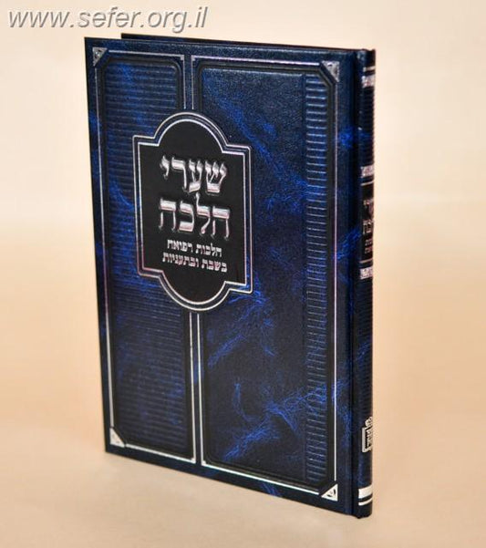 שערי הלכה-הלכות רפואה בשבת ובתעניות / הרב יחיאל חזות