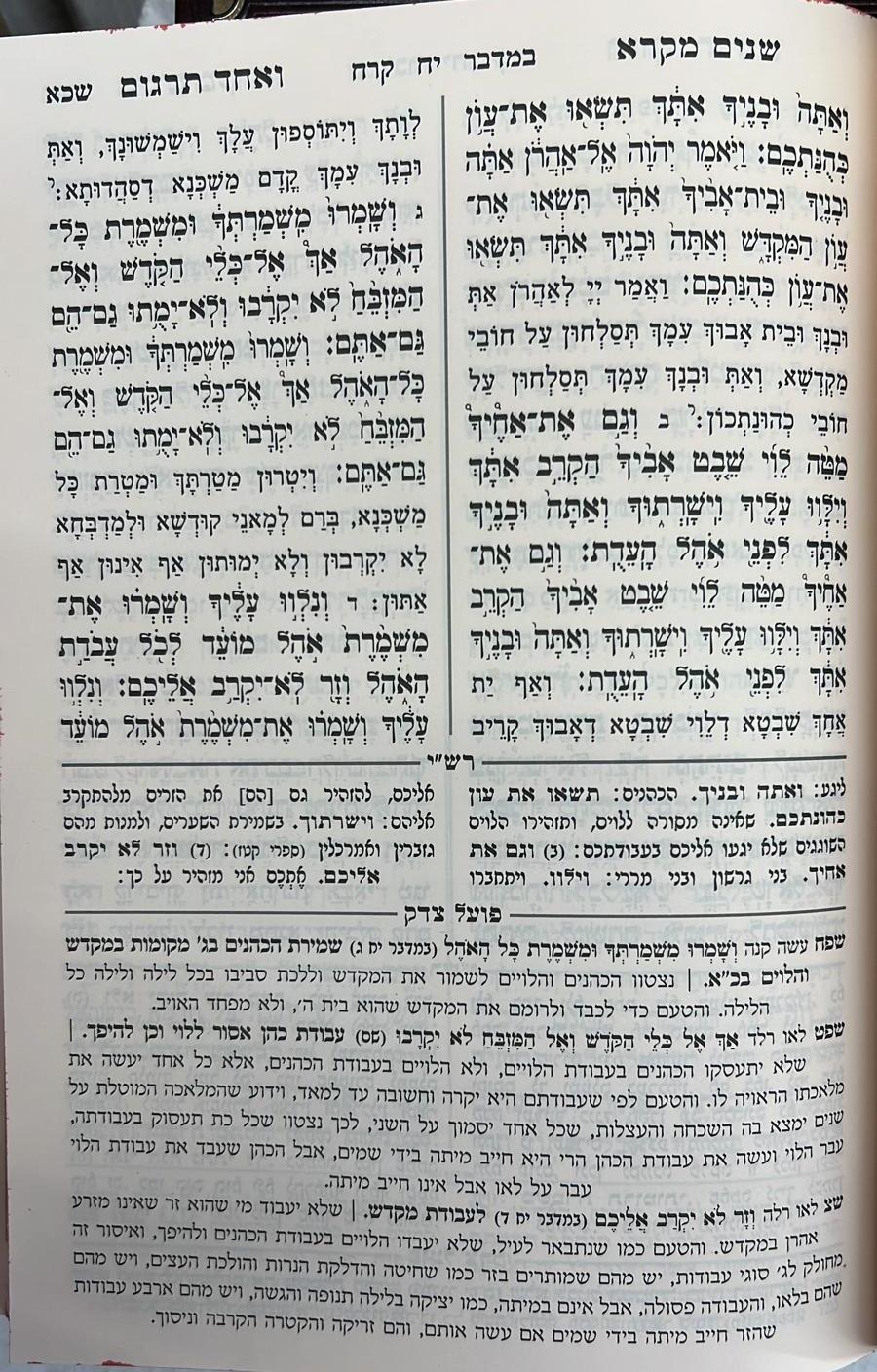 שניים מקרא ואחד תרגום ב' כרכים / עוז והדר