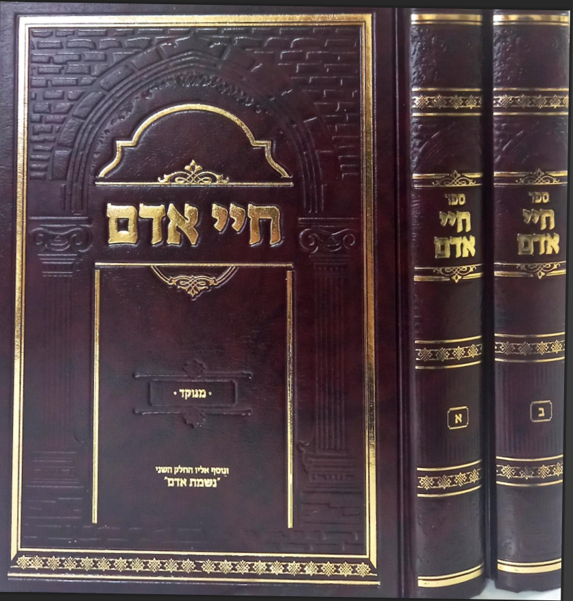 חיי אדם מנוקד - עם נשמת אדם / סט ב' כרכים