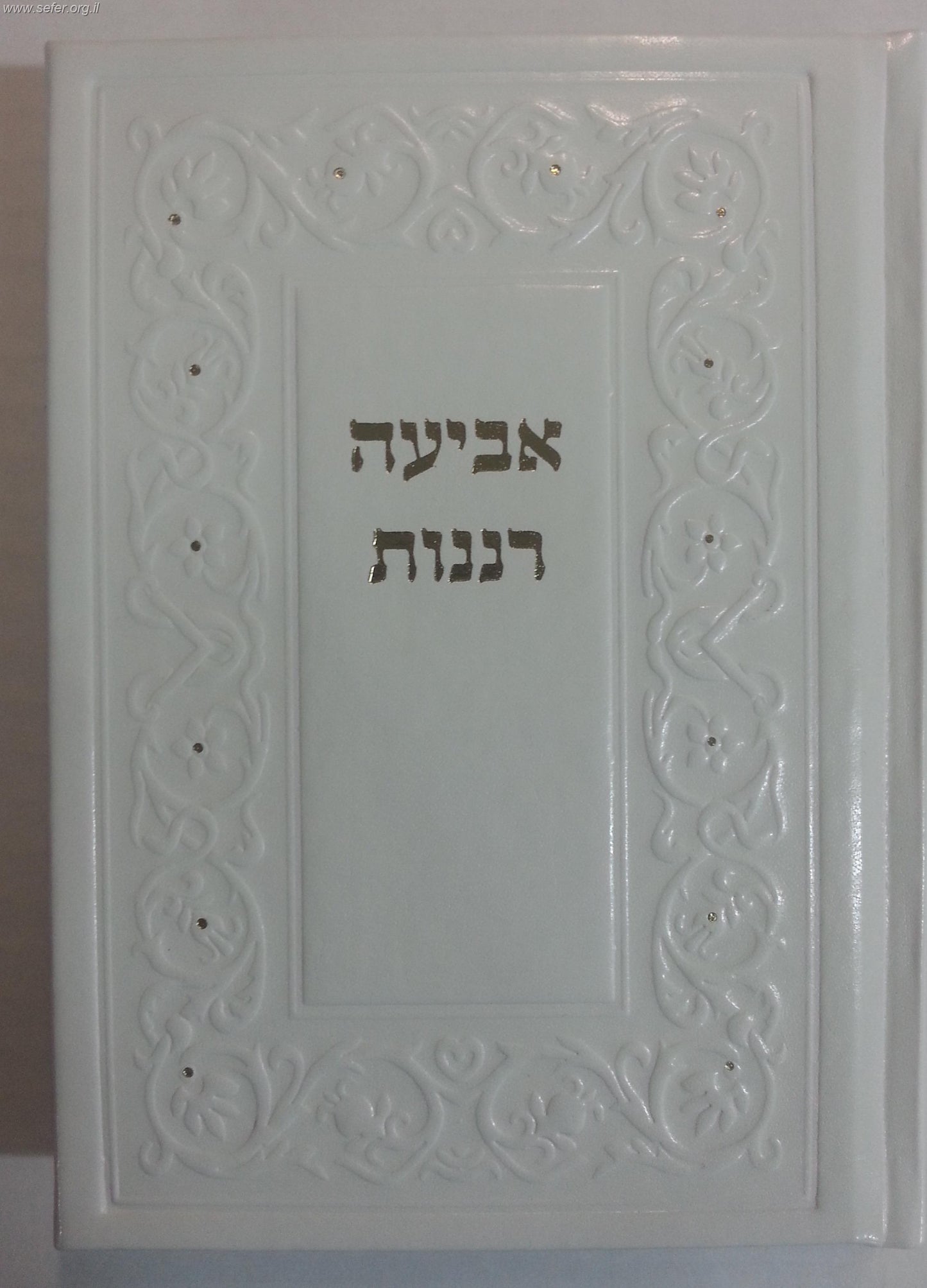 אביעה רננות דמוי עור - שירים ובקשות לשבתות חגים ושמחות