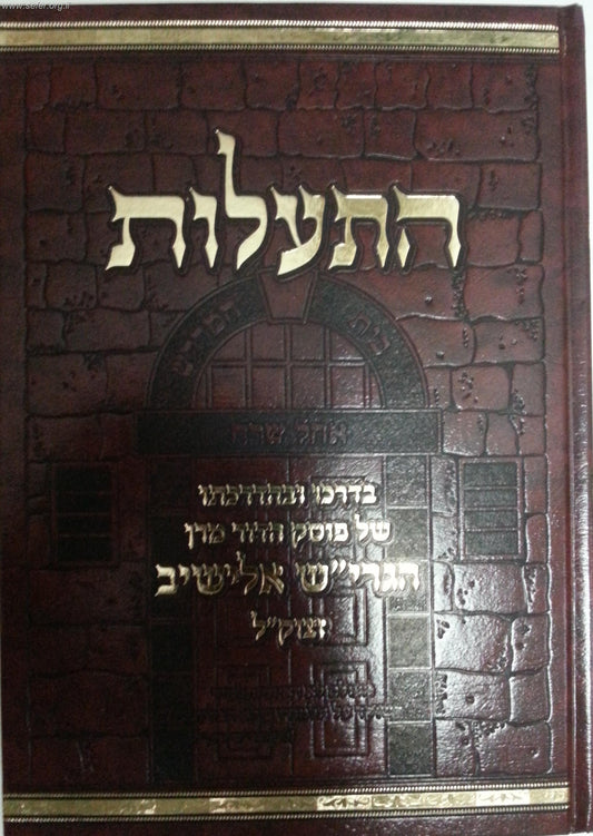 התעלות / מהנהגותיו והליכותיו של הרב אלישיב זצוק"ל