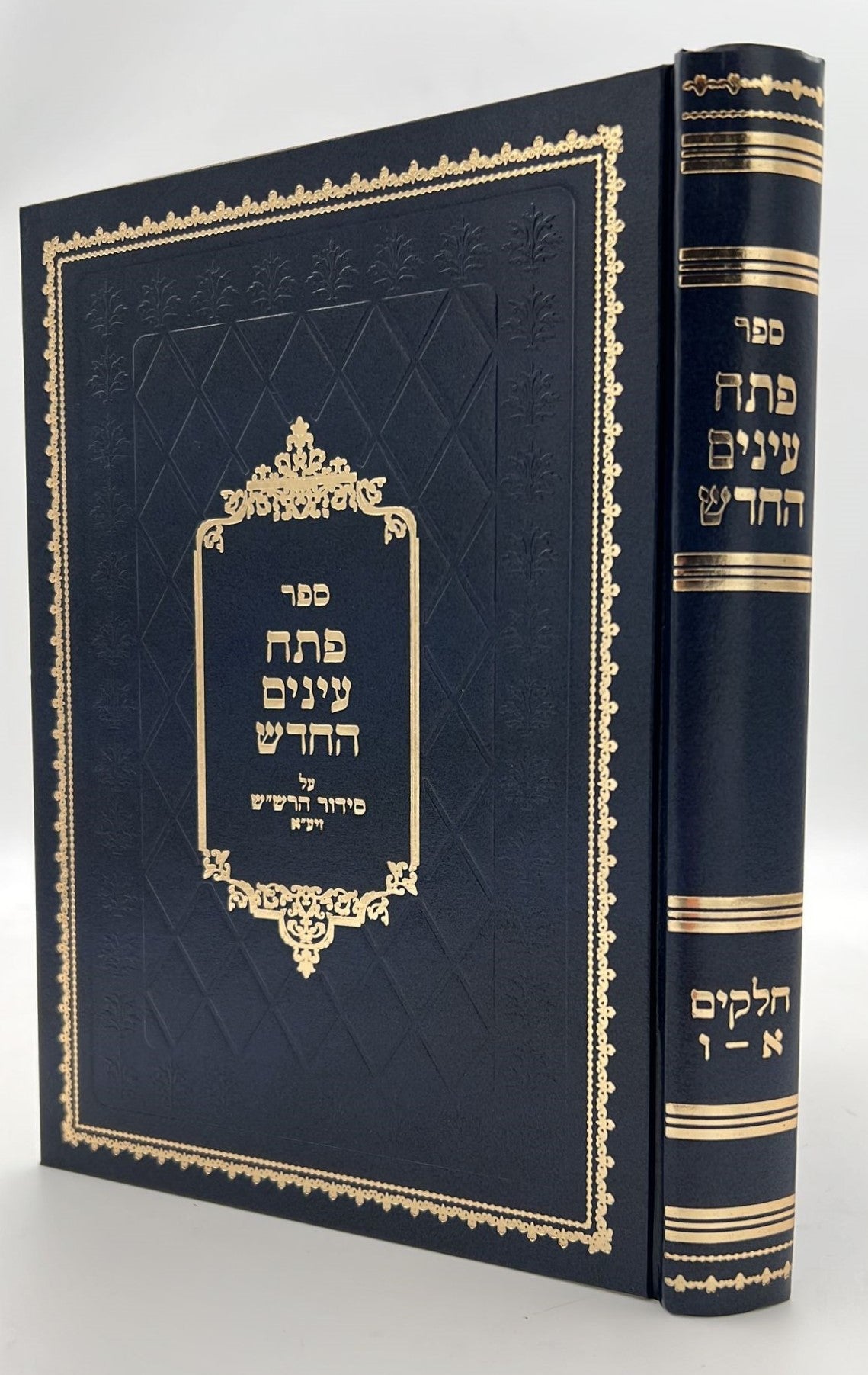 פתח עיניים החדש - על סידור הרש"ש זיע"א כרך א' / רבי שריה דבליצקי זצ"ל