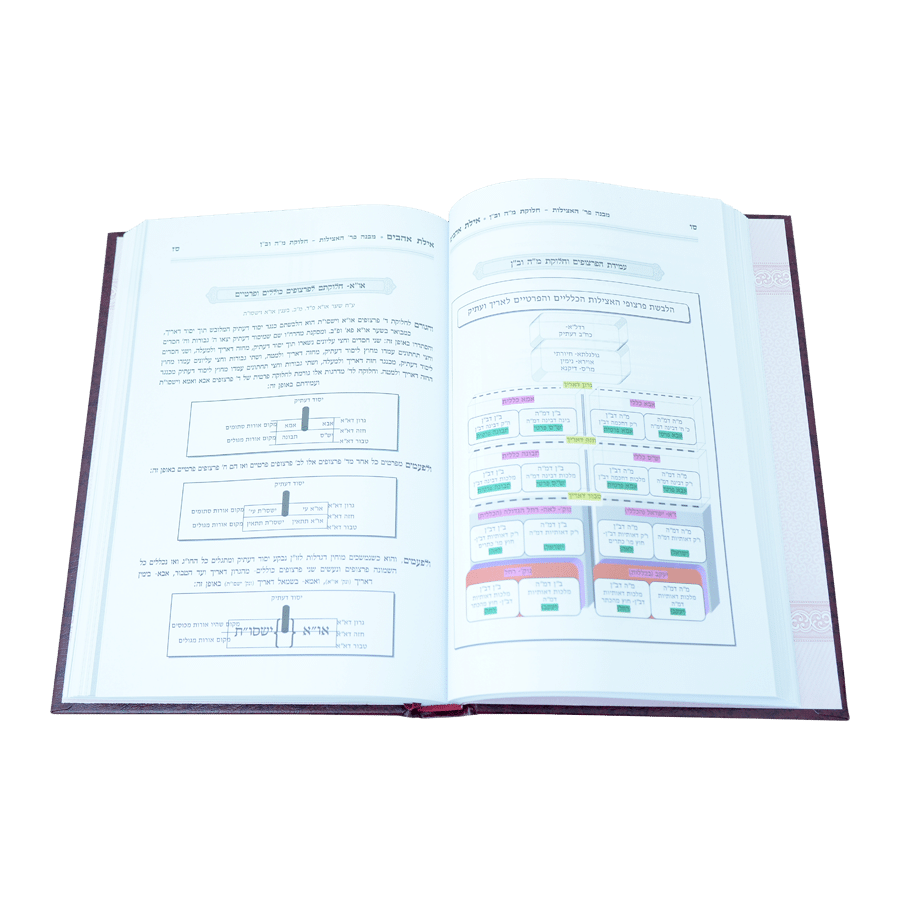 אילת אהבים ציורים וטבלאות לספר עץ חיים עוז והדר