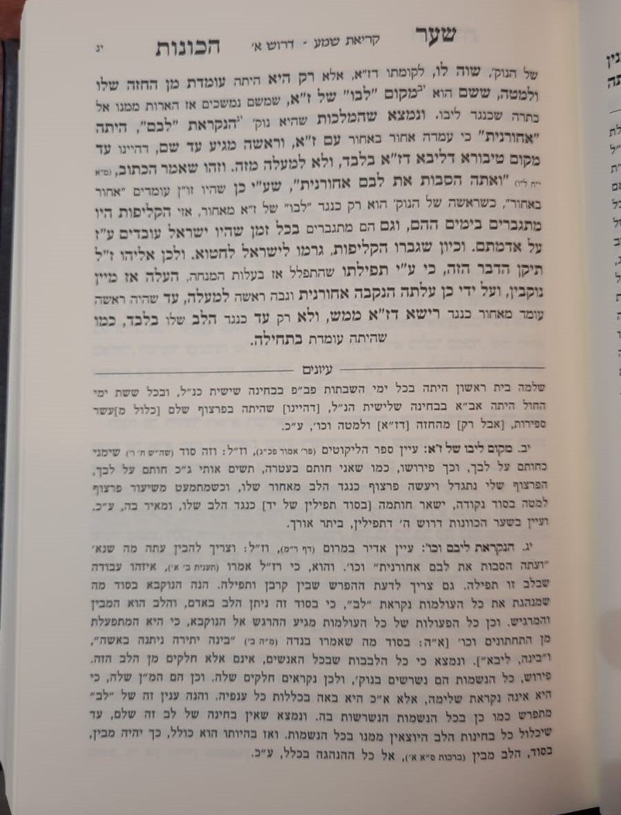 שער הכוונות - משנת חסידים - סידור הרש"ש / עם ביאור בית שער