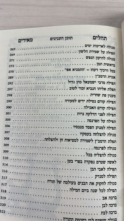 תהילים מאירי"ם -  גדול / הרב יורם אברג'ל