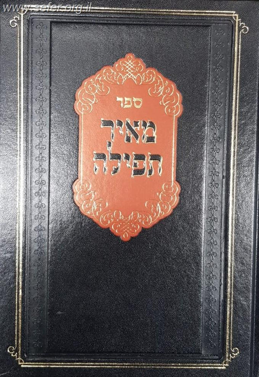 מאיר תפילה - הקדמה על חשיבות התפילה וביאור יסודי על התפילה וחלקיה / הרב אליהו ליפשיץ