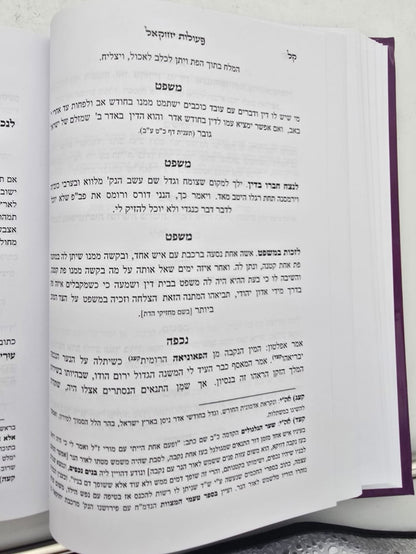 פעולות יחזקאל השלם / קבלה מעשית