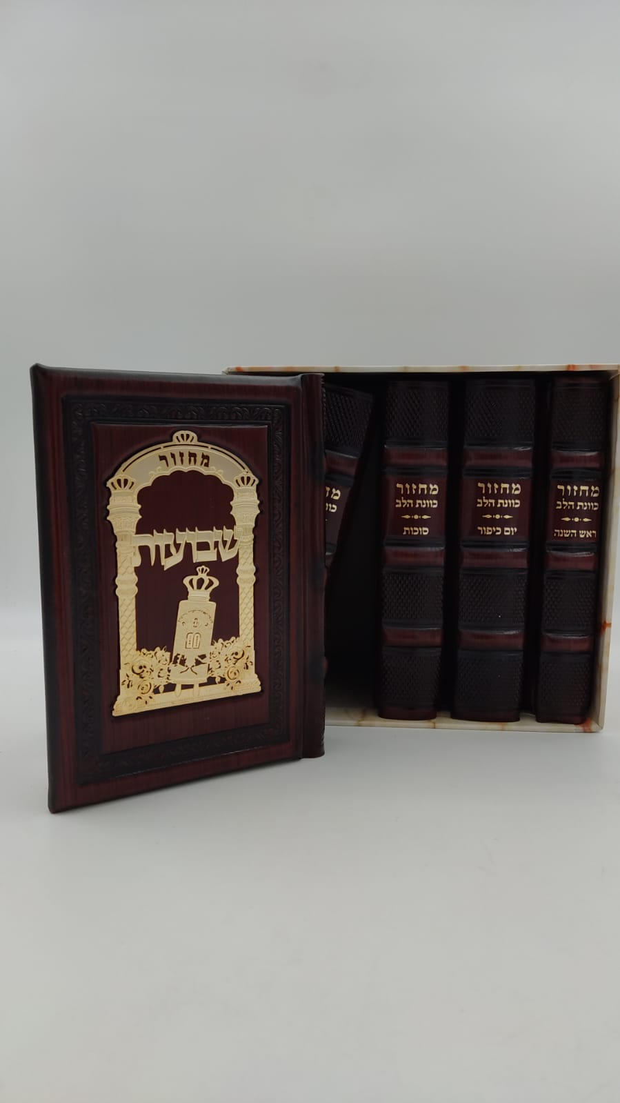 סט מחזורים כוונת הלב מעור עם פלקטה [דלוקס לדר]