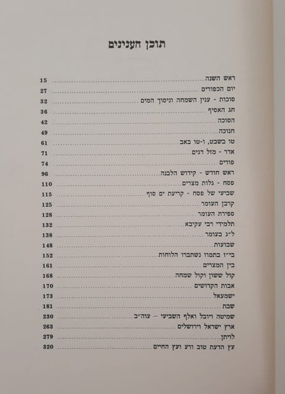 שפתי בנימין - מועדים / הרב בנימין זליגמן שליט"א