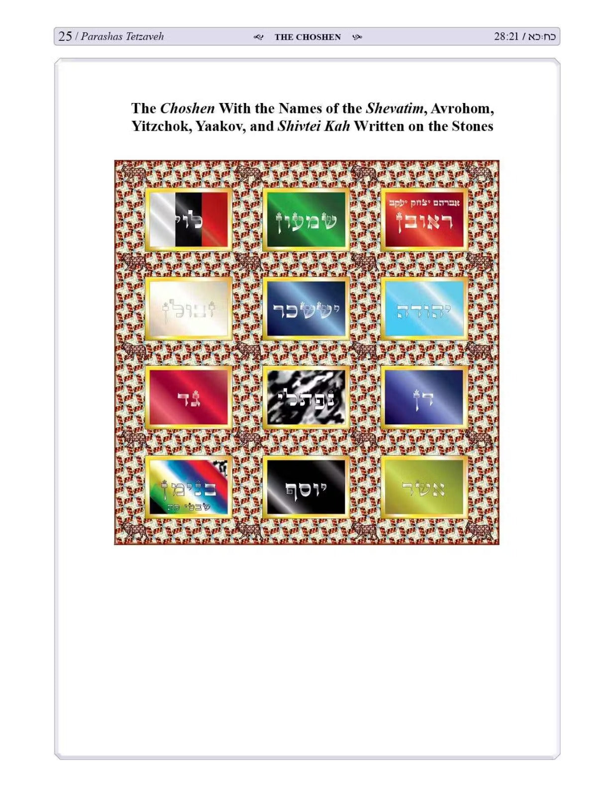 The Bigdei Kehunah Illuminated / Rabbi Dovid Meyers - בגדי כהונה (אנגלית)