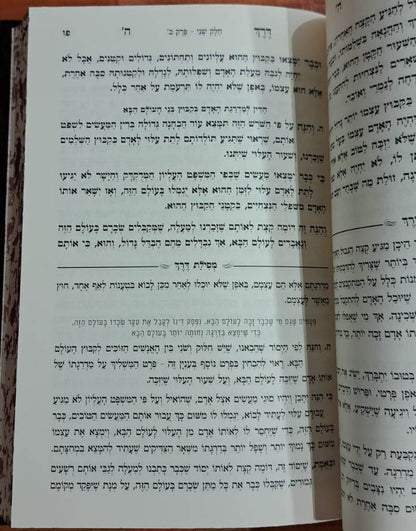 דרך ה' לרמח"ל המבואר - עם ביאור מסילת דרך / הרב מרדכי הלוי פיש