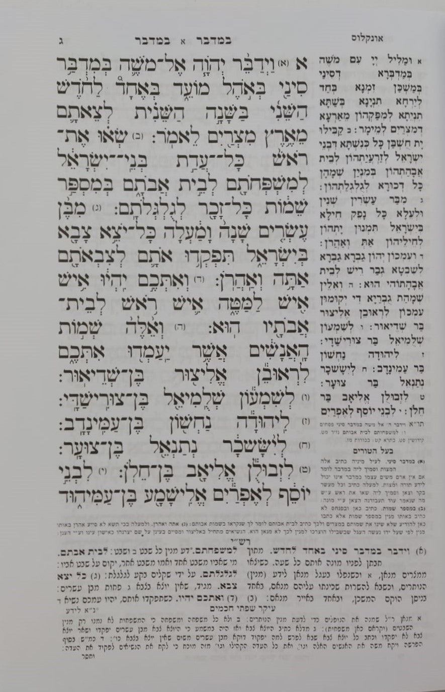 חמשה חומשי תורה - חומש סט ה' כרכים (עם פירוש המהר"ם ובתוספת איורים) / הוצאת בלום