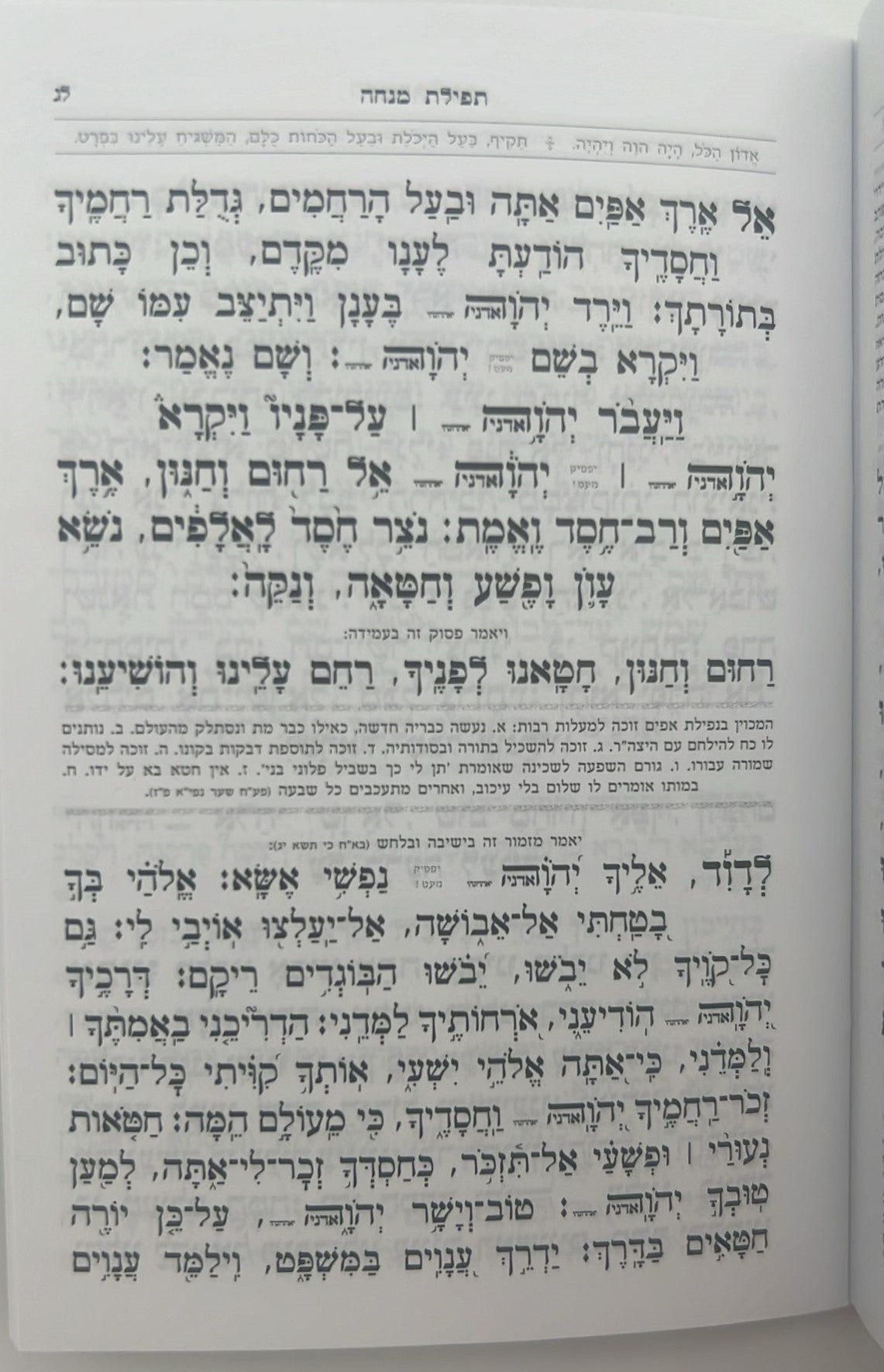 סידור מנחה ערבית - אביר יעקב דמוי עור ע"מ / עוז והדר