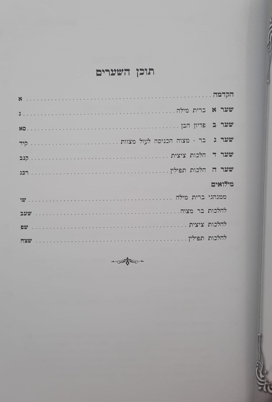 שערי מצוות הבן / הרב טשזנר