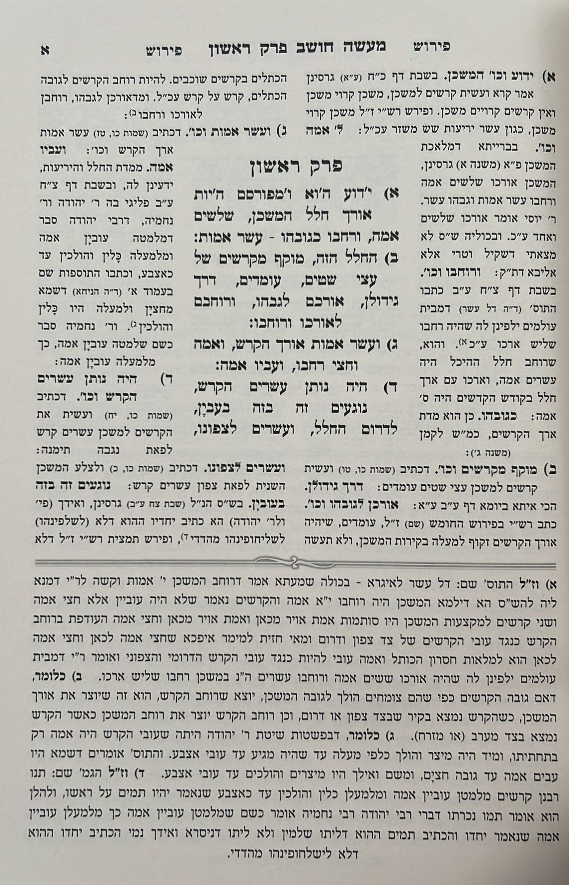 מעשה חושב - על מלאכת המשכן / רבינו רפאל עמנואל חי ריקי זיע"א