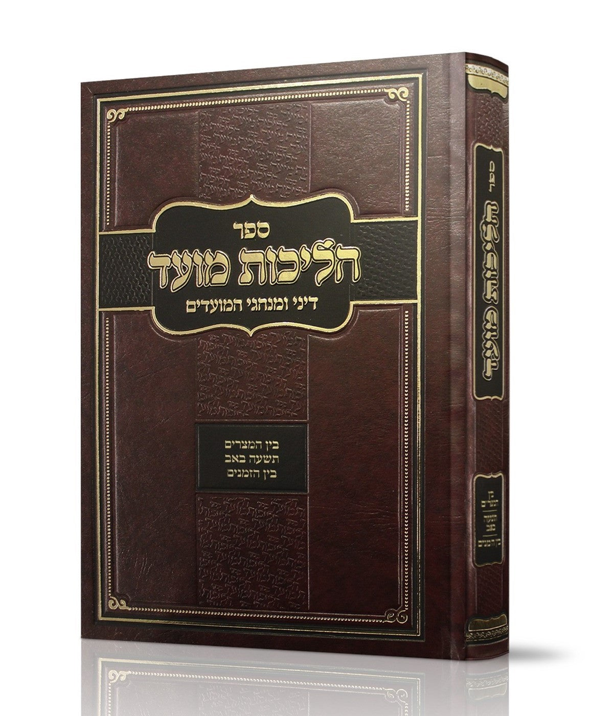 הליכות מועד - בין המצרים תשעה באב בין הזמנים / הרב אופיר מלכה