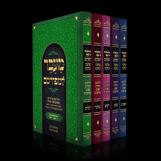 מעבר למפורסם סט ה' כרכים על התורה / בפרשה ובהלכה