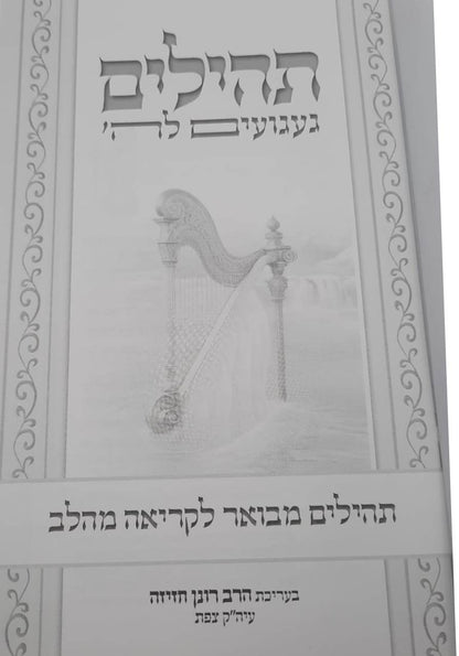 תהילים געגועים לה' המחולק - כג' כרכים / הרב רונן חזיזה