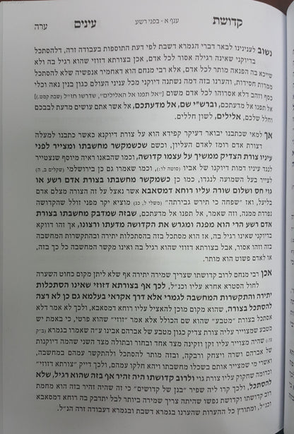 קדושת עיניים ב' כרכים - פורמט גדול / הרב אהרן טויסיג