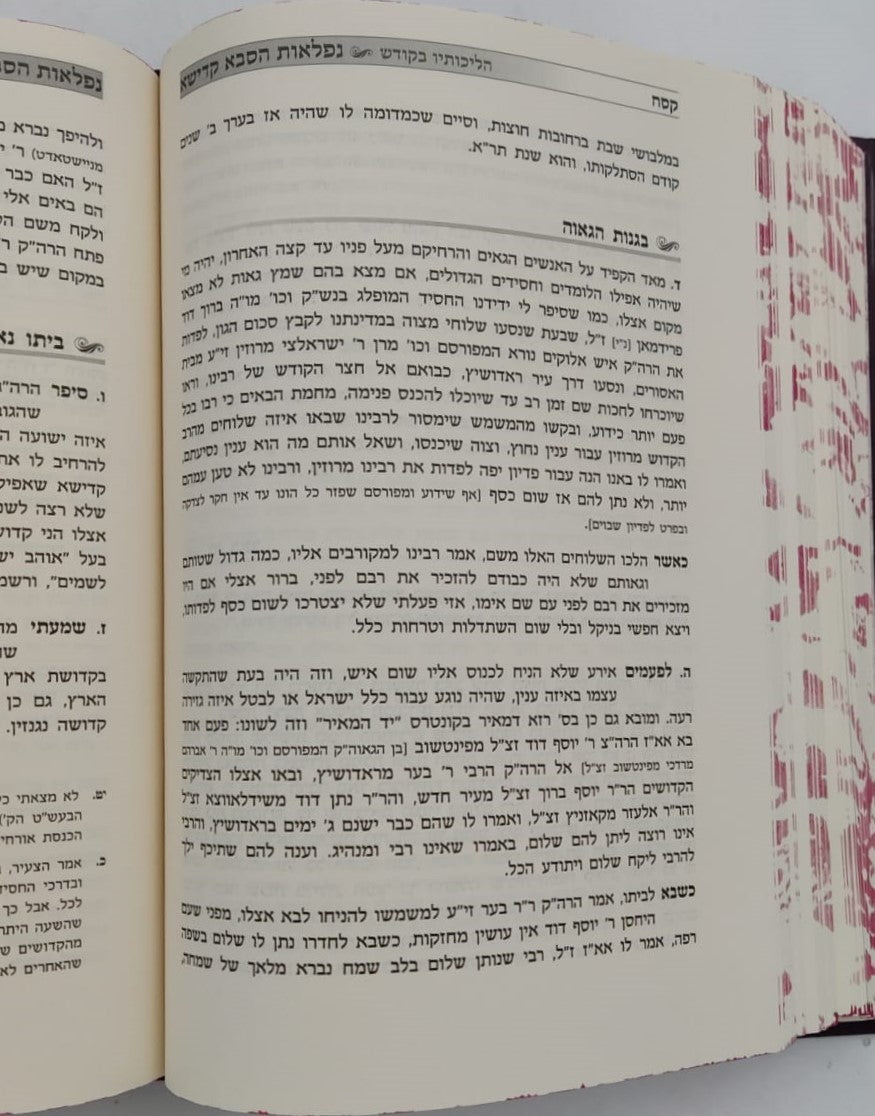 נפלאות הסבא קדישא מראדושיץ - כרך א' / על התורה ומועדים