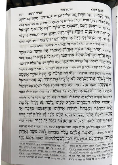 שניים מקרא ואחד תרגום בכרך אחד / אברמוביץ'