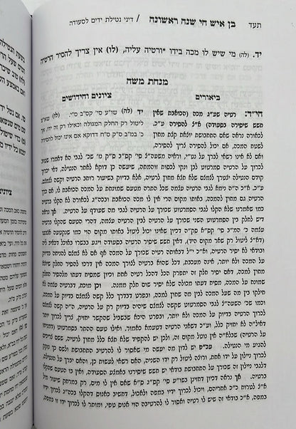 בן איש חי - שנה ראשונה / עם ביאור מנחת משה