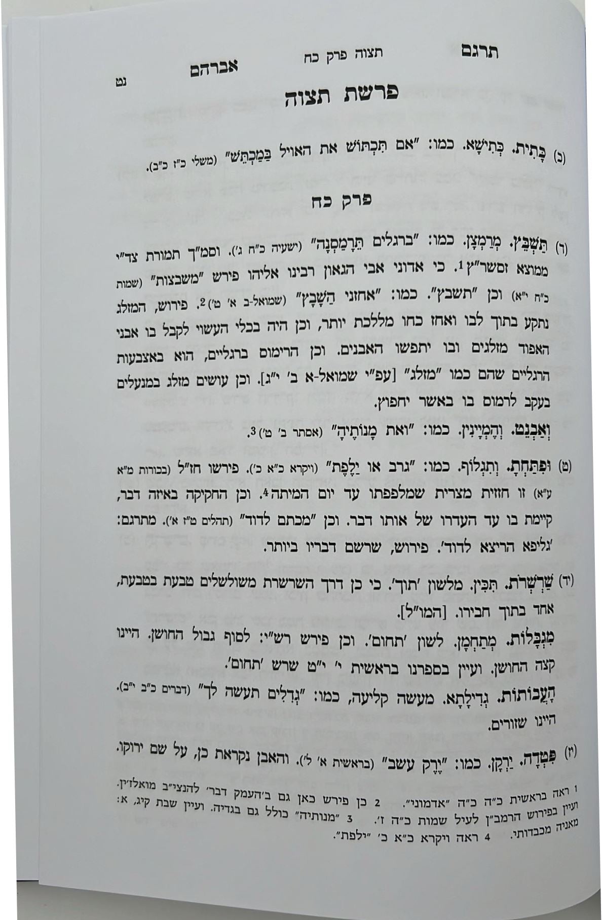 תרגם אברהם • פירוש התפילה / רבי אברהם בן הגר"א מוילנא