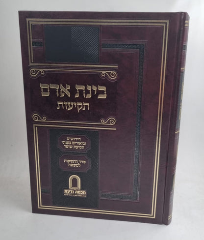 בינת אדם - תקיעות