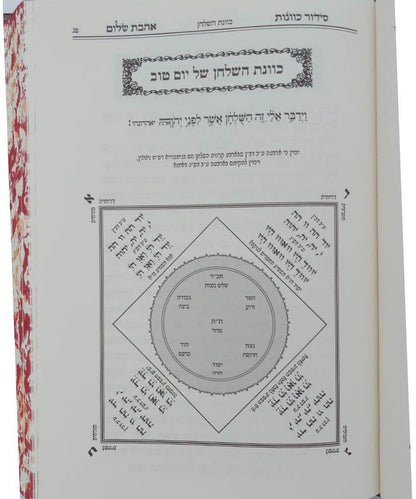 סידור הרש"ש - הגדה של פסח / אהבת שלום