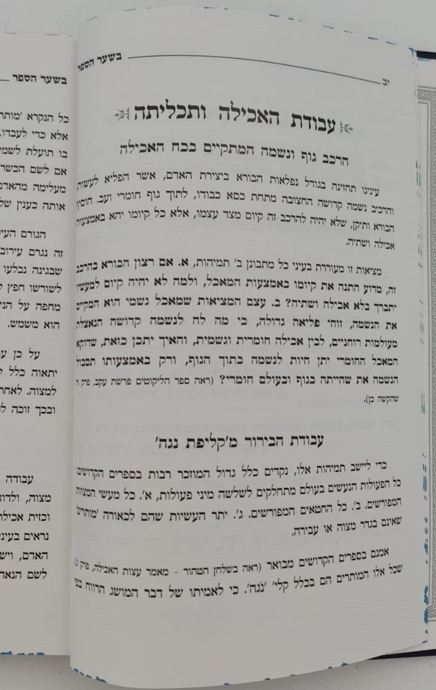 ברכת המזון וברכות הנהנין - עם פירוש טיב הברכה • טיב הפנינים • שיחות ומאמרים / הרב גמליאל הכהן רבינוביץ שליט"א